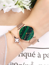 Load image into Gallery viewer, Northern Europe Bauhaus - -Malachite Rose Gold
