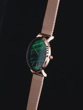 Load and play video in Gallery viewer, Northern Europe Bauhaus - -Malachite Rose Gold
