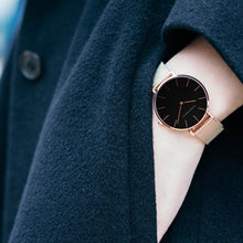 Load image into Gallery viewer, Northern Europe Bauhaus - Black Rose Gold
