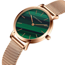 Load image into Gallery viewer, Northern Europe Bauhaus - -Malachite Rose Gold
